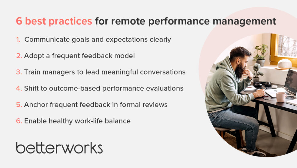6 Best Practices for Better Remote Performance Management - Betterworks