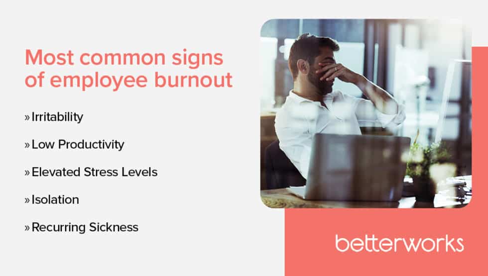 Recognize Employee Burnout Signs and Learn How to Respond - Betterworks